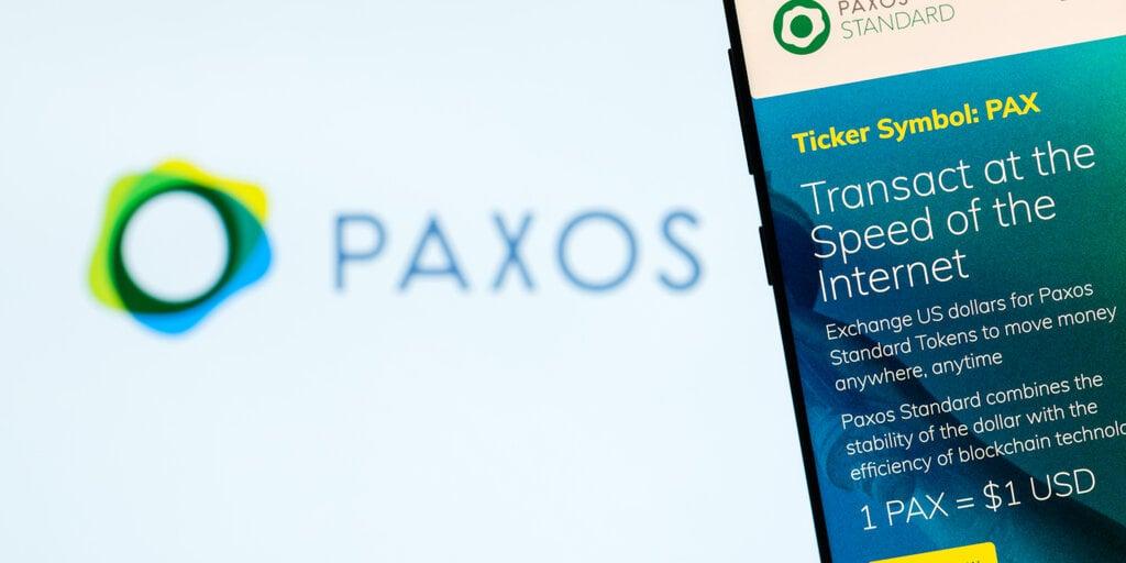 稳定币提供商 Paxos 将支付 2650 万美元罚款，以解决与币安相关的指控