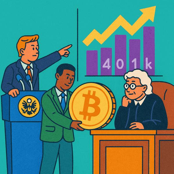 你的 401(k) 账户会支持加密货币吗 华盛顿敦促 SEC 同意
