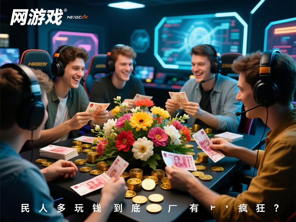 网游的人民币玩家花钱到底有多疯狂