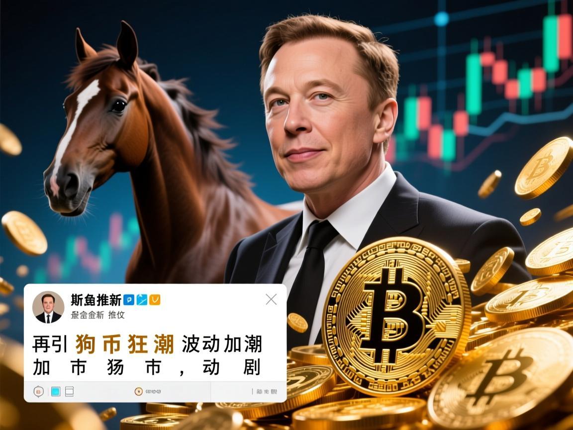 马斯克最新推文再引狗狗币狂潮，加密市场波动加剧