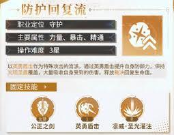 星痕共鸣神盾骑士技能有哪些