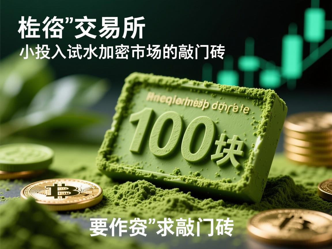 抹茶交易所100块，小投入试水加密市场的敲门砖