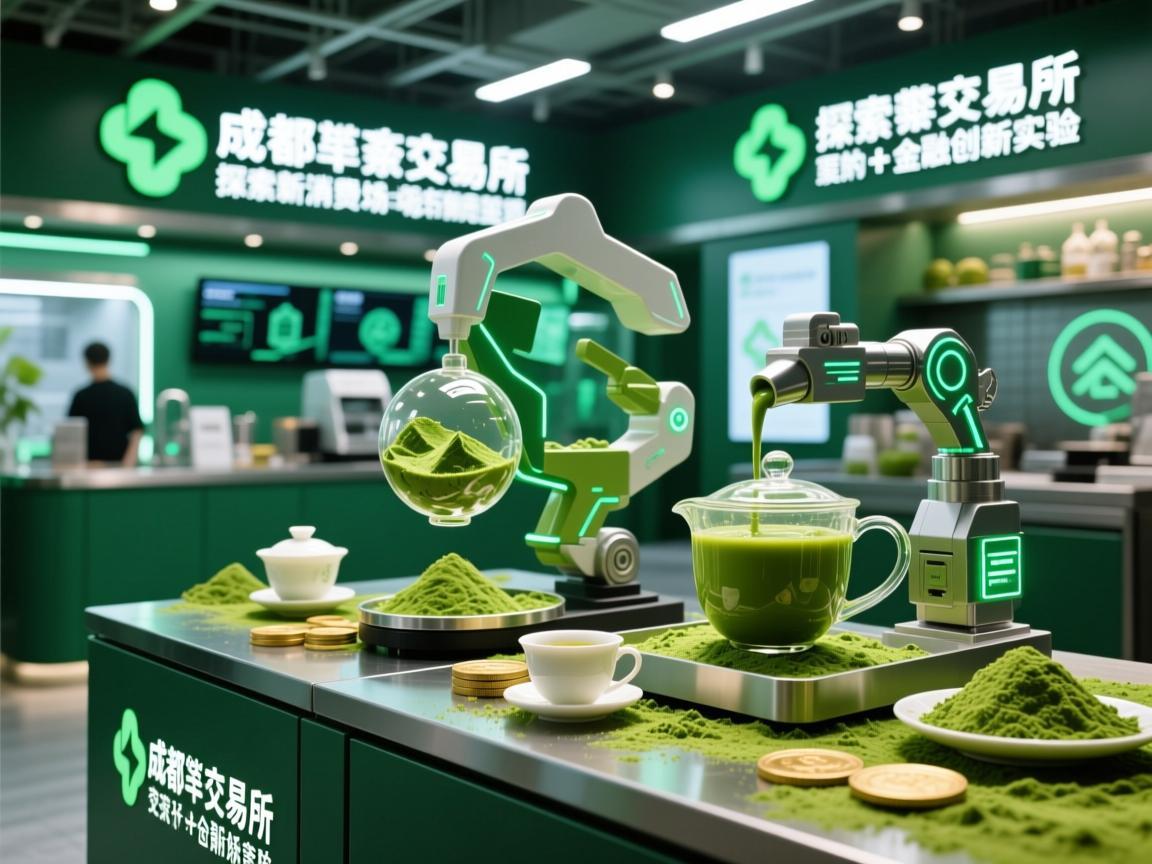 成都抹茶交易所，探索新消费场景下的茶+金融创新实验