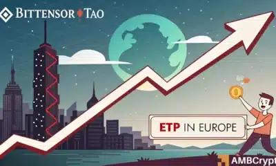 评估Bittensor股价23%的涨幅，此前欧洲推出了首个TAO ETP。