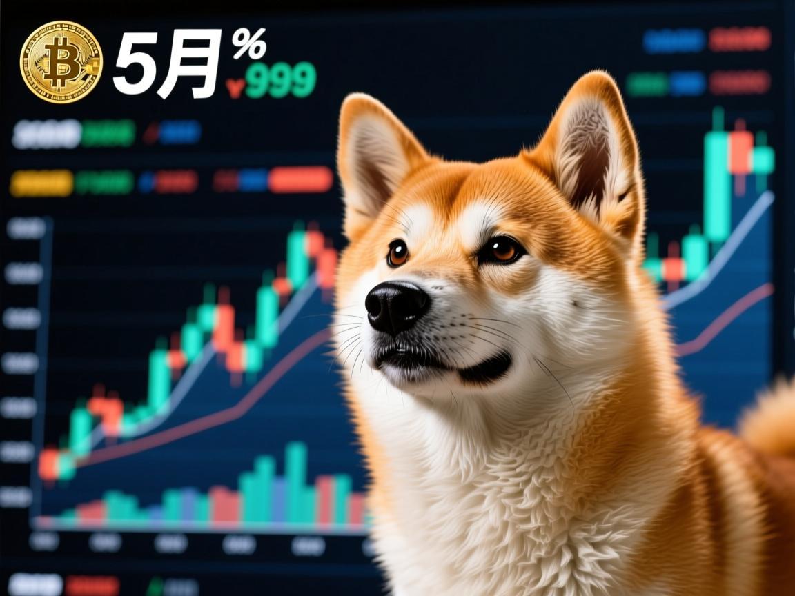 狗狗币5月份价格走势，波动中藏机遇，市场情绪仍是主导