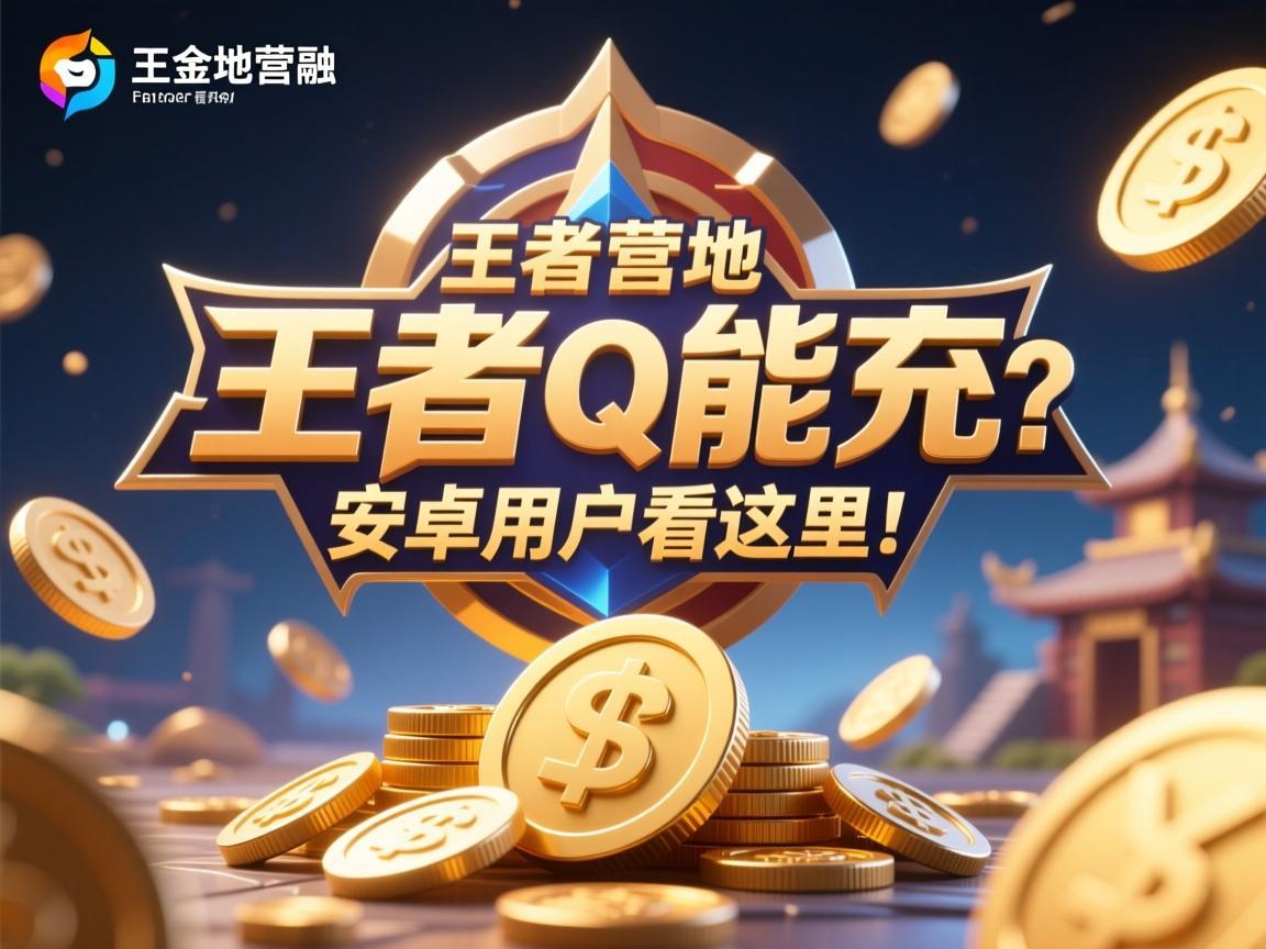 王者营地Q币能充吗 安卓用户看这里！