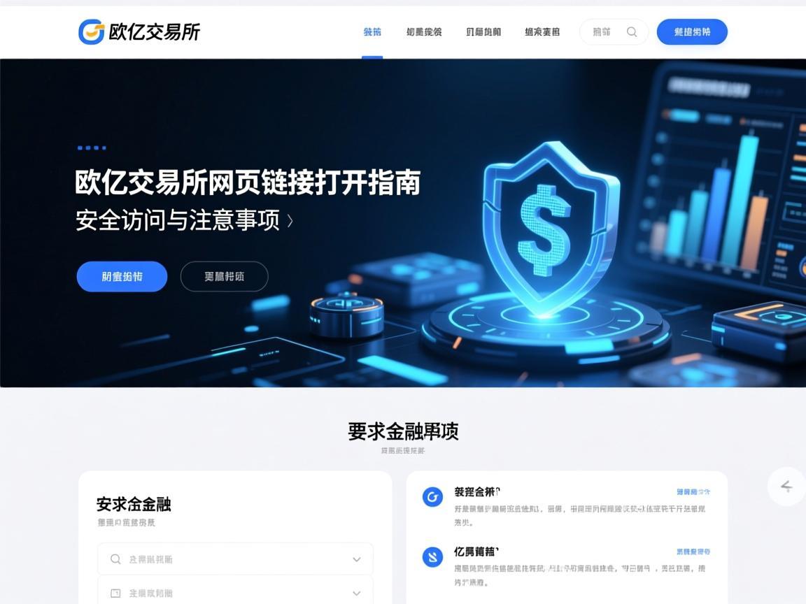 欧亿交易所网页链接打开指南，安全访问与注意事项