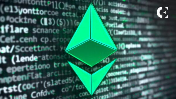 由于以太坊本周下跌 13%，Tornado Cash 中价值 1625 万美元的 4920 枚 ETH 被撤出。