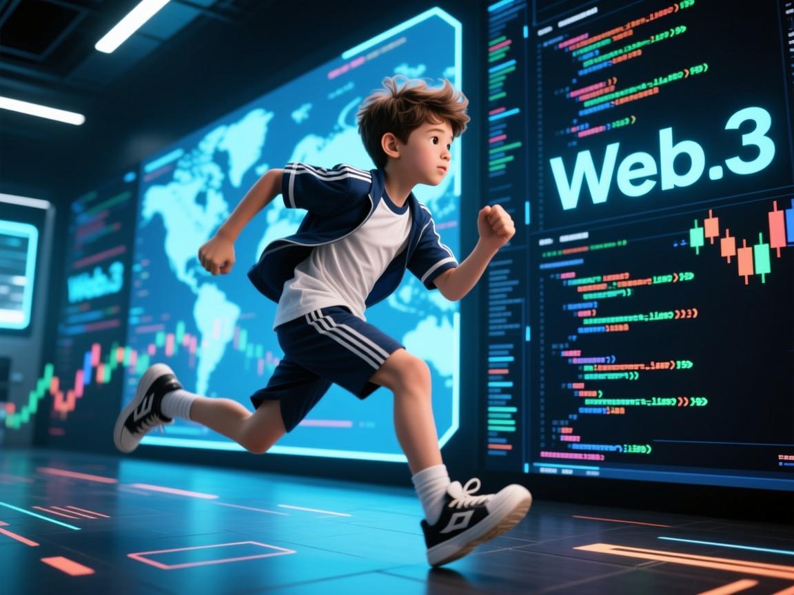 Web3小迷弟，在代码与理想间狂奔的少年