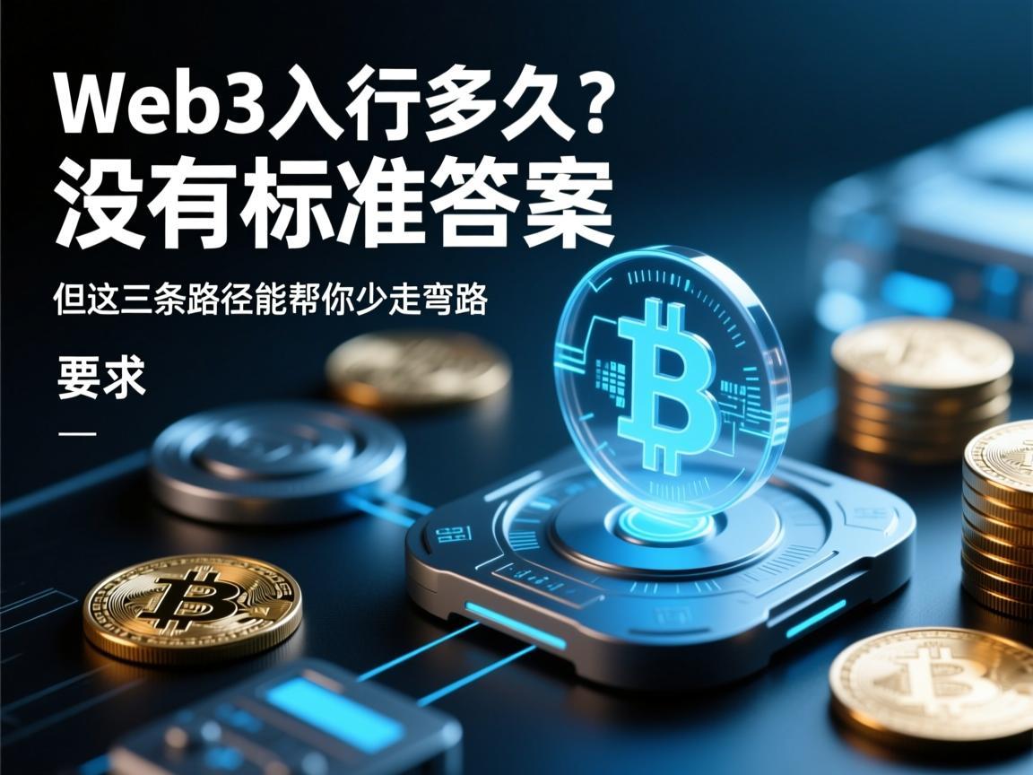 Web3入行要多久 没有标准答案，但这三条路径能帮你少走弯路