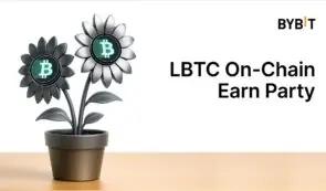 Bybit推出LBTC链上赚钱活动，奖池高达10万枚BARD代币。