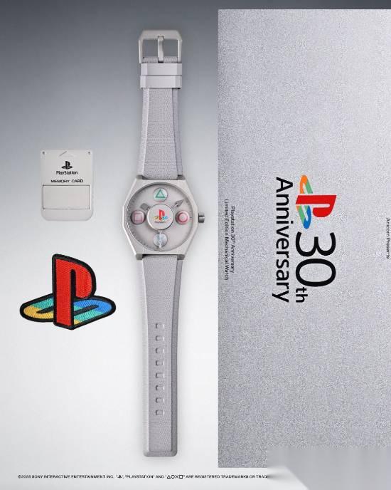 PlayStation推出30周年限定手表 高端大气 粉丝必备