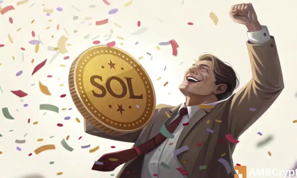Solana 2025 年使用量排行榜位居榜首——那么为什么 SOL 的表现没有超过 ETH 呢