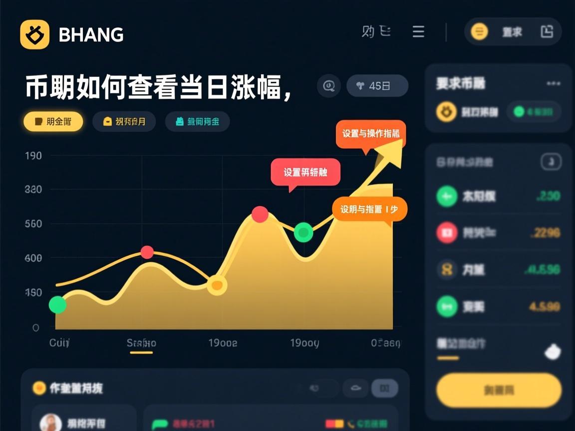 币安如何查看当日涨幅，设置与操作指南