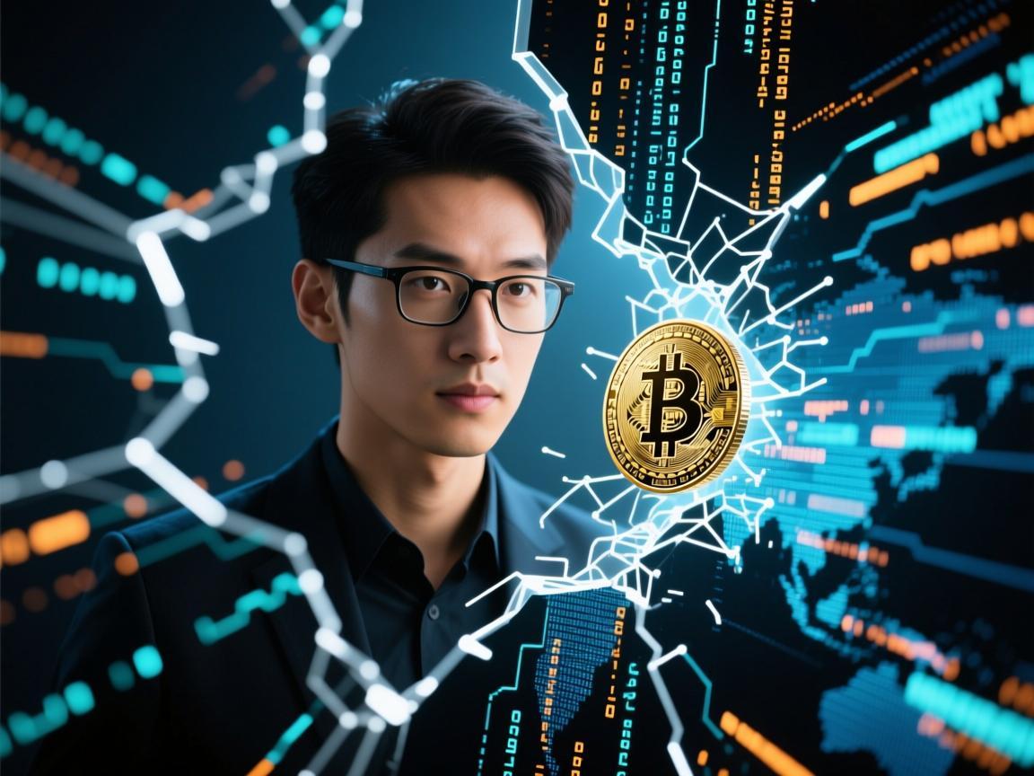 币安何一照片，在光影与代码之间，看见加密世界的破壁者