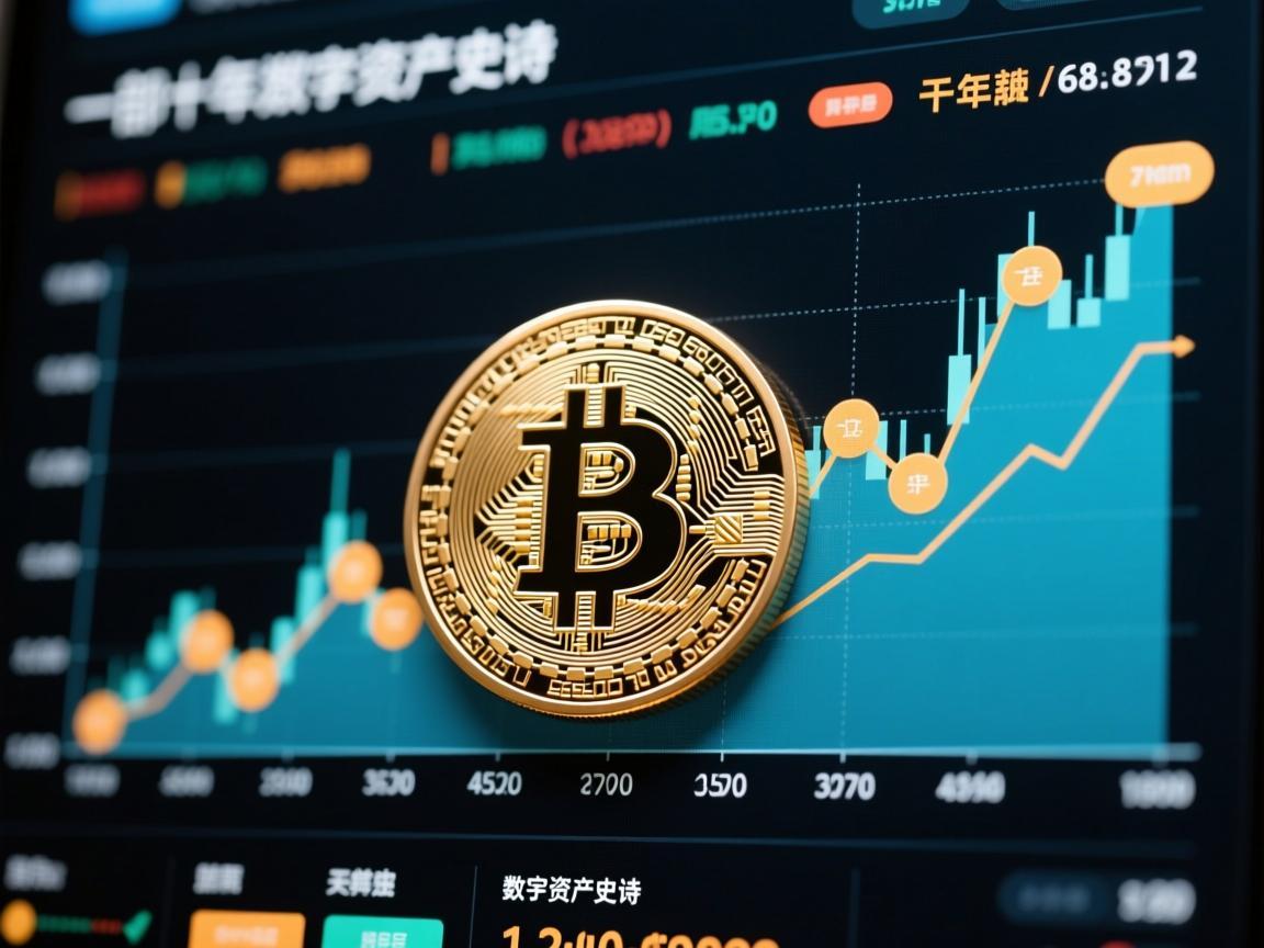 比特币历史价格变化图，一部十年波澜的数字资产史诗
