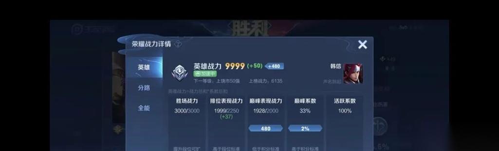 打王者荣耀怎么算顶级 顶级玩家的特征是什么